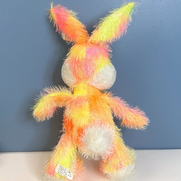RARE Vintage Carlton Cards Poseable Bunny‎ Rabbit 14" Plush Stuffed Animal Toy - Picture 6 of 7